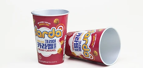 Round paper cups for standard drink cup production