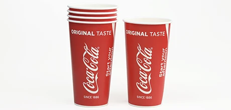 Tall and extended paper cup formats