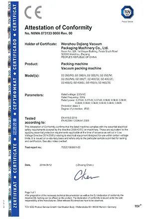 CE Certificate