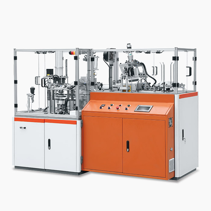 Automatic Paper Cup/Bowl Outer Wrap Machine