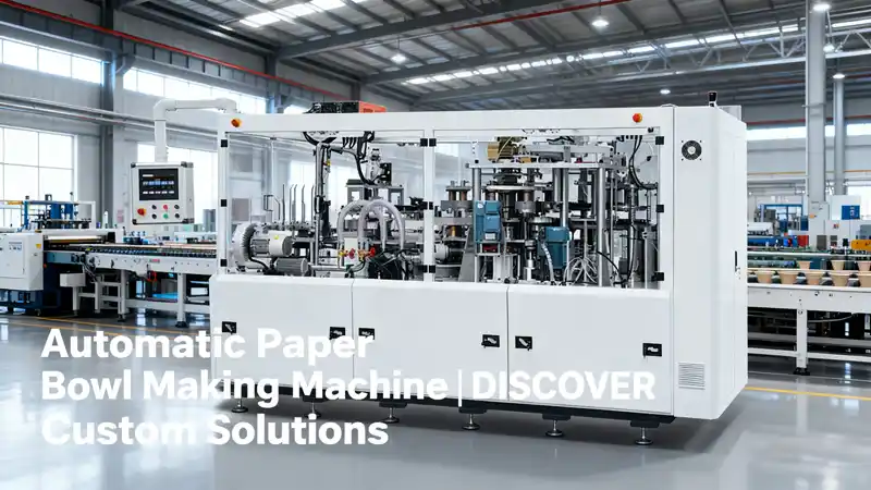 Automatic Paper Bowl Making Machine | DISCOVER Custom Solutions