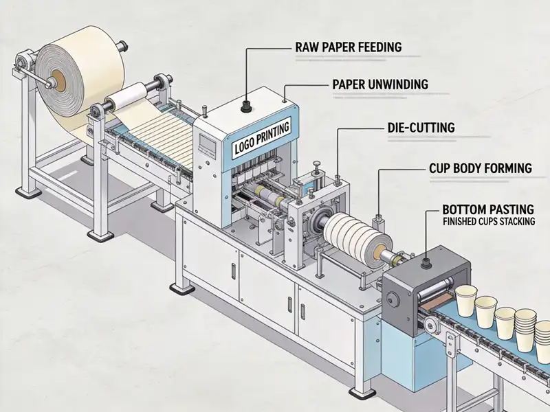 Automated-paper-cup-production-line